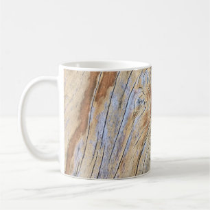 Mug Arrière - plan en bois texture graphique design ab