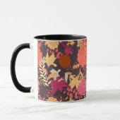 Mug Arrière - plan floral 2 (Gauche)