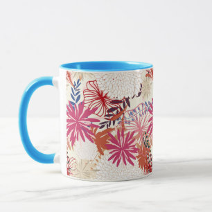 Mug arrière - plan floral 3