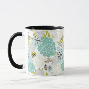 Mug Arrière - plan floral 5