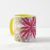 Mug Arrière - plan floral 6 (Devant gauche)