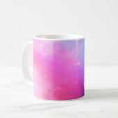 Mug Arrière - plan futuriste abstrait (Devant gauche)