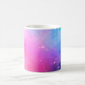Mug Arrière - plan futuriste abstrait (Centre)