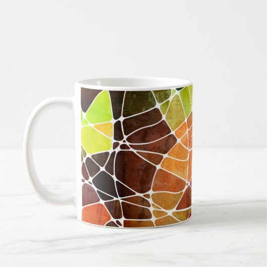 Mug Arrière-plan géométrique abstrait, encore une fois (Gauche)