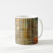 Mug Arrière-plan géométrique coloré Art abstrait (Devant droit)