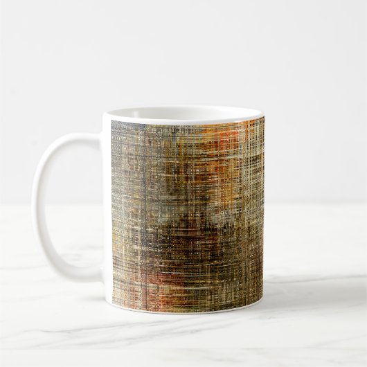 Mug Arrière-plan géométrique coloré Art abstrait (Gauche)
