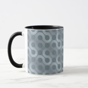 Mug Arrière - plan gris abstrait d'écoulement