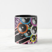 Mug Arrière - plan grunge (Centre)