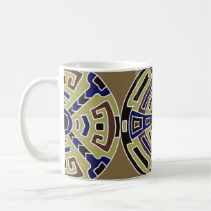 Mug Arrière - plan insouciant. Arrière - plan ethnique