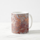Mug Arrière - plan métallique rouillé (Devant droit)
