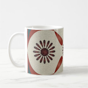 Mug Arrière-plan motif d'illustration ornementale abst