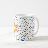 Mug Arrière - plan motif transparent avec patch cartoo (Devant droit)