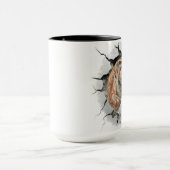 Mug Arrière - plan moyen du tigre (Centre)