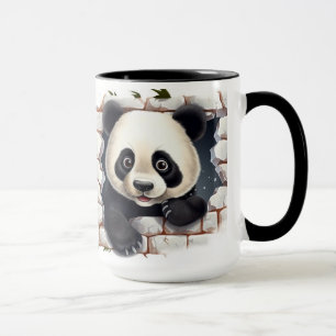 Mug arrière - plan panda bear