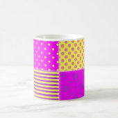 Mug arrière - plan patchwork avec différents art motif (Centre)