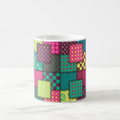 Mug arrière - plan patchwork avec différents motifs (Centre)