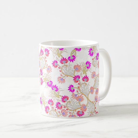 Mug Arrière - plan rose (Devant droit)