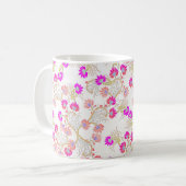 Mug Arrière - plan rose (Devant gauche)