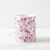Mug Arrière - plan rose (Centre)