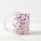 Mug Arrière - plan rose (Gauche)