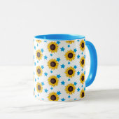 Mug Arrière - plan Sun Flowers (Devant droit)