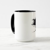 Mug Arrière - plan taurin mignon (Devant gauche)