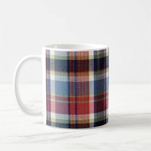 Mug Arrière - plan Textile carré Texture (Gauche)