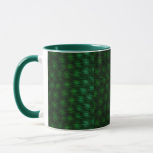 Mug Arrière - plan vert abstrait