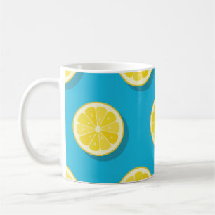 Mug Arrière - plan vert citron