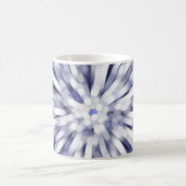 Mug arrière - plan violet abstrait. étoile à explosion (Centre)