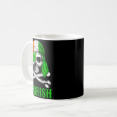 Mug Arrish Irish Rate Skull St Patricks Day Clover Gif (Devant gauche)