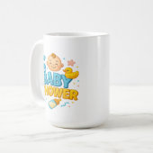 Mug Arrivée adorable - Baby shower Essentials (Devant gauche)