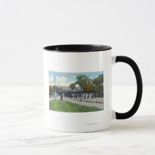 Mug Arrivée de train chez Boyes Hot Springs