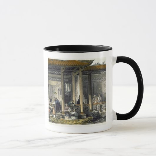 Mug Arrivée des présents de mariage chez le Residen (Droite)