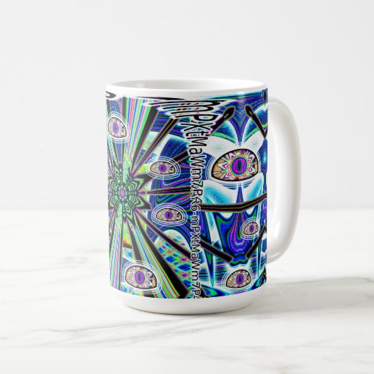 Mug Arrivée d'OVNI sur Terre (Devant droit)