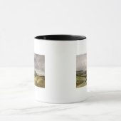 Mug Arrivée d'une diligence chez Treport, 1878 (Centre)