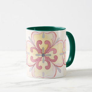Mug Arrosage classique floral grand-mère cadeau vert r