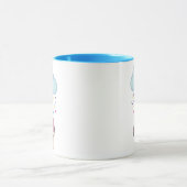 Mug Arrosage de paillettes sur Cupcake (Centre)