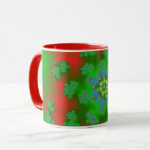 Mug Arrosage floral de Noël (Devant gauche)