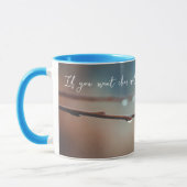 Mug Arrosage sur une branche d'arbre (Gauche)