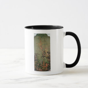 Mug Arrosez, d'une série de panneaux dépeignant