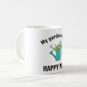 Mug Arrosoir Conception de Jardinage (Devant gauche)