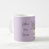 Mug Arrosoir Fleurs de Lavande (Devant gauche)