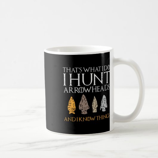Mug Arrowhead Chasse Chasse Amant Cadeau (Droite)