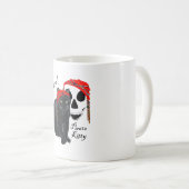Mug Arrrr! Chat noir Pirate Kitty (Devant droit)