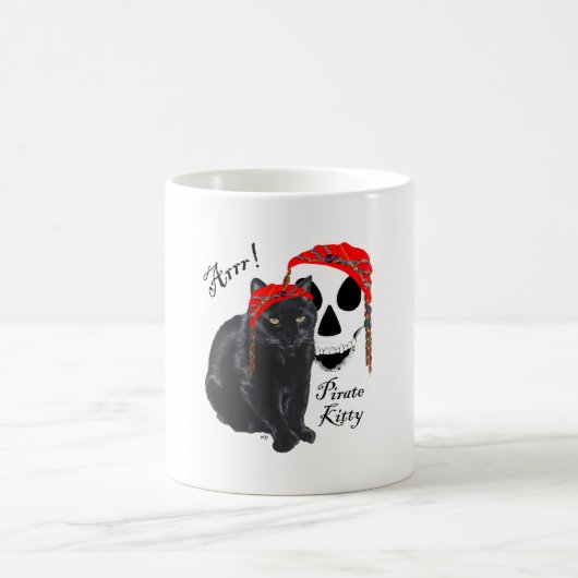 Mug Arrrr! Chat noir Pirate Kitty (Centre)