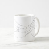 Mug Art Abstrait (Devant droit)