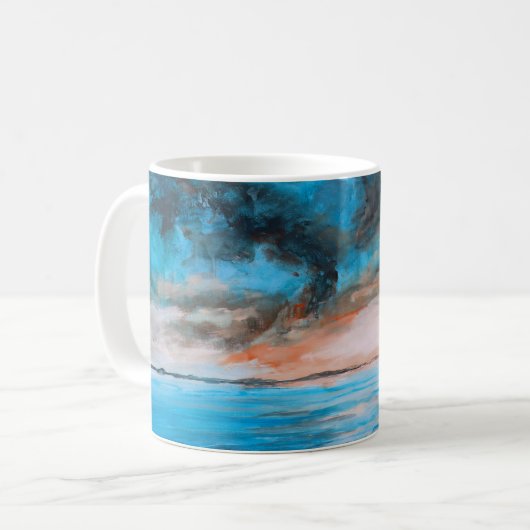 Mug Art Abstrait (Devant gauche)