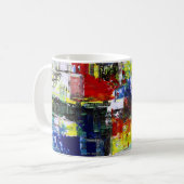 Mug Art abstrait (Devant gauche)