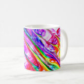 Mug Art abstrait (Devant droit)